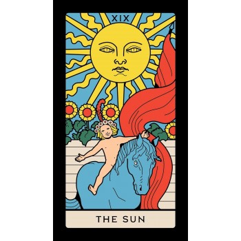 Mini Tarot Rider Waite Smith kortos Findhorn Press